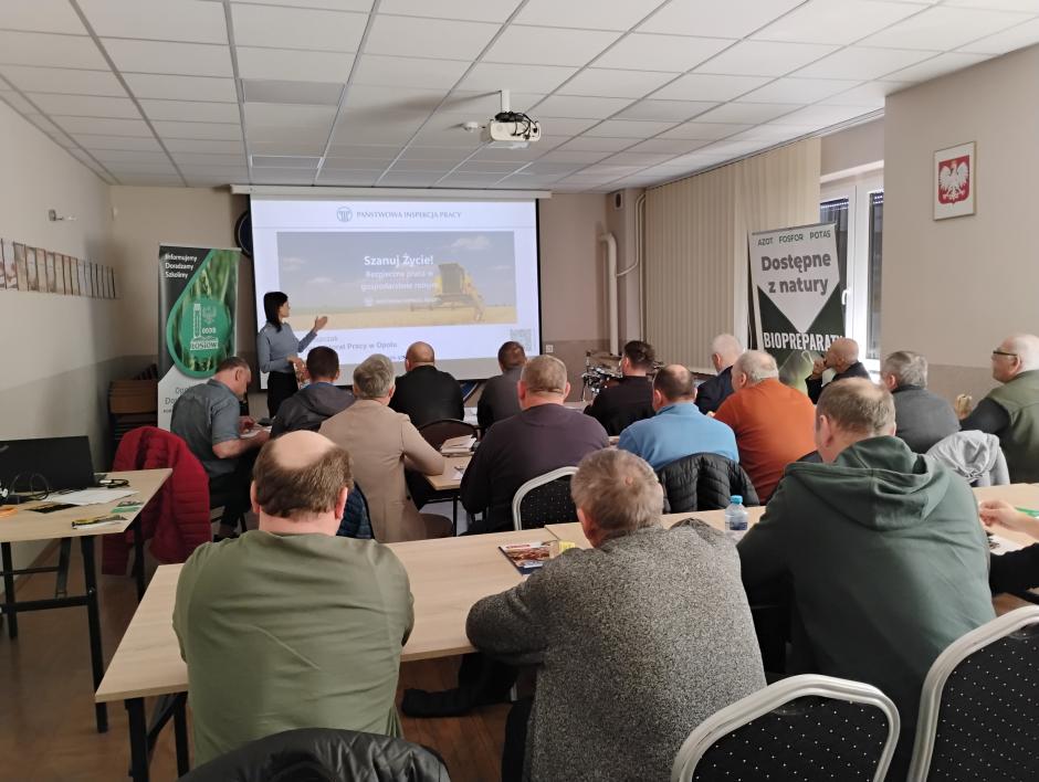 „Szanuj Życie! Bezpieczna praca w gospodarstwie rolnym” - szkolenia dla rolników